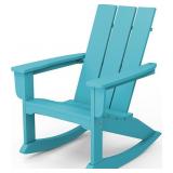 KINGYES Rocking Adirondack Chair |Modern Porch Ro KINGYES Rocking Adirondack Chair |Modern Porch Ro