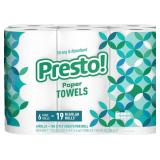Amazon Brand - Presto! Flex-a-Size Paper Towels, Amazon Brand - Presto! Flex-a-Size Paper Towels,