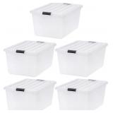 IRIS USA 68 Qt. Plastic Storage Container Bin wit IRIS USA 68 Qt. Plastic Storage Container Bin wit