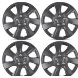 BDK Matte Black Hubcaps Wheel Covers for Toyota C BDK Matte Black Hubcaps Wheel Covers for Toyota C