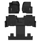 OEDRO Floor Mats 3 Row Liner Set Compatible with OEDRO Floor Mats 3 Row Liner Set Compatible with