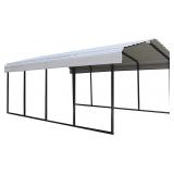 ARROW 12' x 20' x 7' 29-Gauge Carport with Galvan ARROW 12' x 20' x 7' 29-Gauge Carport with Galvan