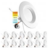 LUXRITE 5/6 Inch LED Recessed Retrofit Downlight, LUXRITE 5/6 Inch LED Recessed Retrofit Downlight,
