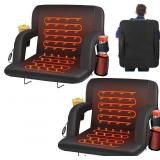Double Heated Stadium Seats for Bleachers with Ba Double Heated Stadium Seats for Bleachers with Ba