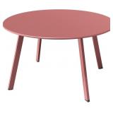 Grand patio Round Steel Patio Coffee Table, Weath Grand patio Round Steel Patio Coffee Table, Weath