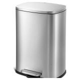 QUALIAZERO 50L/13Gal Heavy Duty Hands-Free Stainl QUALIAZERO 50L/13Gal Heavy Duty Hands-Free Stainl