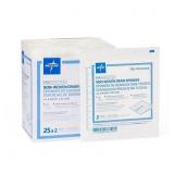 Medline Caring Non-Woven Sterile Drain Sponges, 4 Medline Caring Non-Woven Sterile Drain Sponges, 4