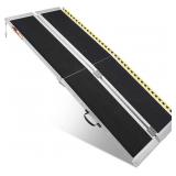 ORFORD Non Skid Wheelchair Ramp 6FT, Threshold Ra ORFORD Non Skid Wheelchair Ramp 6FT, Threshold Ra