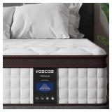 Kescas 10 Inch Memory Foam Hybrid Twin Mattress - Kescas 10 Inch Memory Foam Hybrid Twin Mattress -