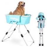 KITPLUS Elevated Dog Bath Tubs with 5 Height Adju KITPLUS Elevated Dog Bath Tubs with 5 Height Adju