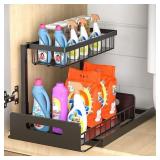 NUOXI Under Sink Organizer, Pull Out Cabinet Orga NUOXI Under Sink Organizer, Pull Out Cabinet Orga