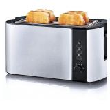 Toaster 4 Slice, Long Slot Toaster Stainless Stee Toaster 4 Slice, Long Slot Toaster Stainless Stee