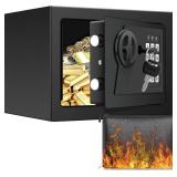 Small Safe Box with Fireproof Waterproof Money Ba Small Safe Box with Fireproof Waterproof Money Ba