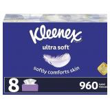 Kleenex Ultra Soft Facial Tissues, 120 Count (Pac Kleenex Ultra Soft Facial Tissues, 120 Count (Pac