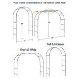 *READ DESC* White Metal Arch for Wedding Party Br *READ DESC* White Metal Arch for Wedding Party Br