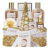 Spa Gift for Women,Coconut Spa Gift Baskets set f Spa Gift for Women,Coconut Spa Gift Baskets set f