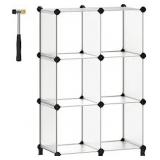 SONGMICS 6 Cube Storage Organizer, DIY Closet She SONGMICS 6 Cube Storage Organizer, DIY Closet She