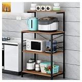 Sasoiky Bakers Rack for Kitchen,4-Tier Kitchen St Sasoiky Bakers Rack for Kitchen,4-Tier Kitchen St
