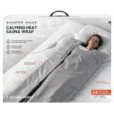 Calming Heat Sauna Wrap by Sharper Image Portable Calming Heat Sauna Wrap by Sharper Image Portable