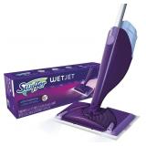 Swiffer WetJet Mop Starter Kit (1 Spray Mop, 5 Mo Swiffer WetJet Mop Starter Kit (1 Spray Mop, 5 Mo