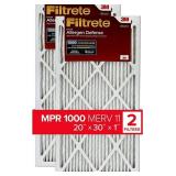*READ DESC* Filtrete 20x30x1 Air Filter, MPR 1000 *READ DESC* Filtrete 20x30x1 Air Filter, MPR 1000