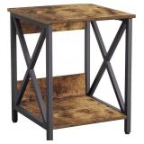 Giikin End Table, Side Table with 2-Tier Storage Giikin End Table, Side Table with 2-Tier Storage