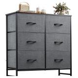 WLIVE Fabric Dresser for Bedroom, 6 Drawer Double WLIVE Fabric Dresser for Bedroom, 6 Drawer Double