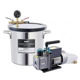 OMT 3.5cfm Vacuum Pump and Chamber Kit, 3 Gallon OMT 3.5cfm Vacuum Pump and Chamber Kit, 3 Gallon