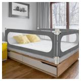 MagicFox Bed Rails for Toddlers, Extra Tall 32 Le MagicFox Bed Rails for Toddlers, Extra Tall 32 Le