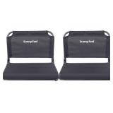 SUNNYFEEL Extra Wide 20'' Stadium Seat for Bleach SUNNYFEEL Extra Wide 20'' Stadium Seat for Bleach