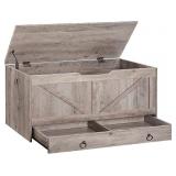 HOOBRO Storage Chest, Storage Trunk with Drawer, HOOBRO Storage Chest, Storage Trunk with Drawer,