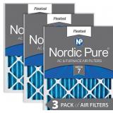 Nordic Pure 16x20x2 MERV 7 Pleated AC Furnace Air Nordic Pure 16x20x2 MERV 7 Pleated AC Furnace Air