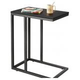 WLIVE Side Table, C Shaped End Table for Couch, S WLIVE Side Table, C Shaped End Table for Couch, S