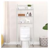 MallBoo Toilet Storage Rack, 3 -Tier Over-The-Toi MallBoo Toilet Storage Rack, 3 -Tier Over-The-Toi