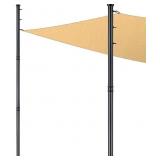 BRILLIHOOD Shade Sail Post, Extends to 9 Feet Sun BRILLIHOOD Shade Sail Post, Extends to 9 Feet Sun