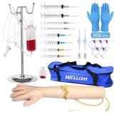 WELLiSH IV Practice Arm Infusion Model, Venipunct WELLiSH IV Practice Arm Infusion Model, Venipunct