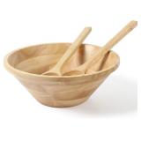 MARTHA STEWART Coban 3 pc 13' Round Wood Salad Bo MARTHA STEWART Coban 3 pc 13' Round Wood Salad Bo