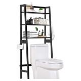 MallKing Over The Toilet Storage, Wooden 3-Tier O MallKing Over The Toilet Storage, Wooden 3-Tier O