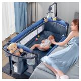 BabyBond Baby Bassinet Bedside Crib, Pack and Pla BabyBond Baby Bassinet Bedside Crib, Pack and Pla