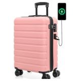 AnyZip Carry On Luggage 21' Hardside PC ABS Light AnyZip Carry On Luggage 21' Hardside PC ABS Light