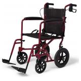 Medline Lightweight Transport Wheelchair with Han Medline Lightweight Transport Wheelchair with Han