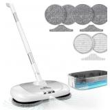 CLEANHAUS Cordless Electric Mop with Cleaning Sta CLEANHAUS Cordless Electric Mop with Cleaning Sta