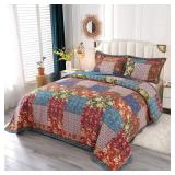 Quilt Cover Sets Queen/King Size, Cotton Quilted Quilt Cover Sets Queen/King Size, Cotton Quilted