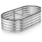 Galvanized Raised Garden Bed Outdoor // 4×2×1 ft Galvanized Raised Garden Bed Outdoor // 4×2×1 ft