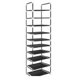 ERONE Narrow Shoe Rack for Closet 10 Tier Tall Sh ERONE Narrow Shoe Rack for Closet 10 Tier Tall Sh