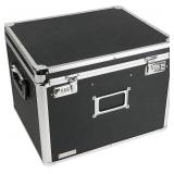 Vaultz Portable File Box - 17.5 x 14 x 12.5 Inch Vaultz Portable File Box - 17.5 x 14 x 12.5 Inch