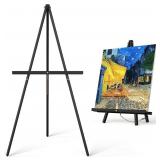 DarNBuy Wooden Art Easel Stand - 63' Portable Tri DarNBuy Wooden Art Easel Stand - 63' Portable Tri