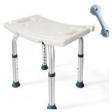 DEZOON Shower Chair for Elderly-with Shower Handle