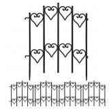AMAGABELI GARDEN & HOME 5 Panels Garden Fence 9ft(