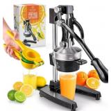 Zulay Kitchen Cast-Iron Orange Juice Squeezer - He